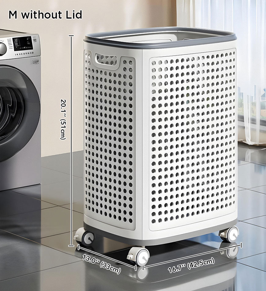 LaundryGlide Bin™ - Een Week Vol Kleding, Geen Rugpijn, Maximale Stijl