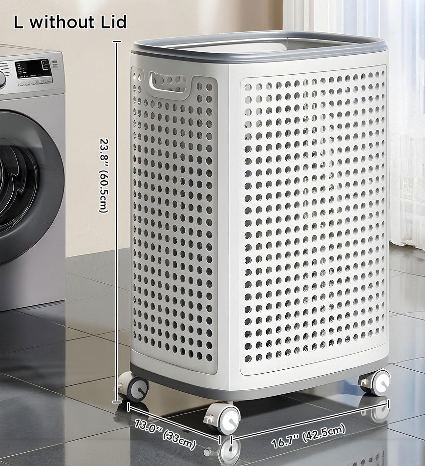 LaundryGlide Bin™ - Een Week Vol Kleding, Geen Rugpijn, Maximale Stijl