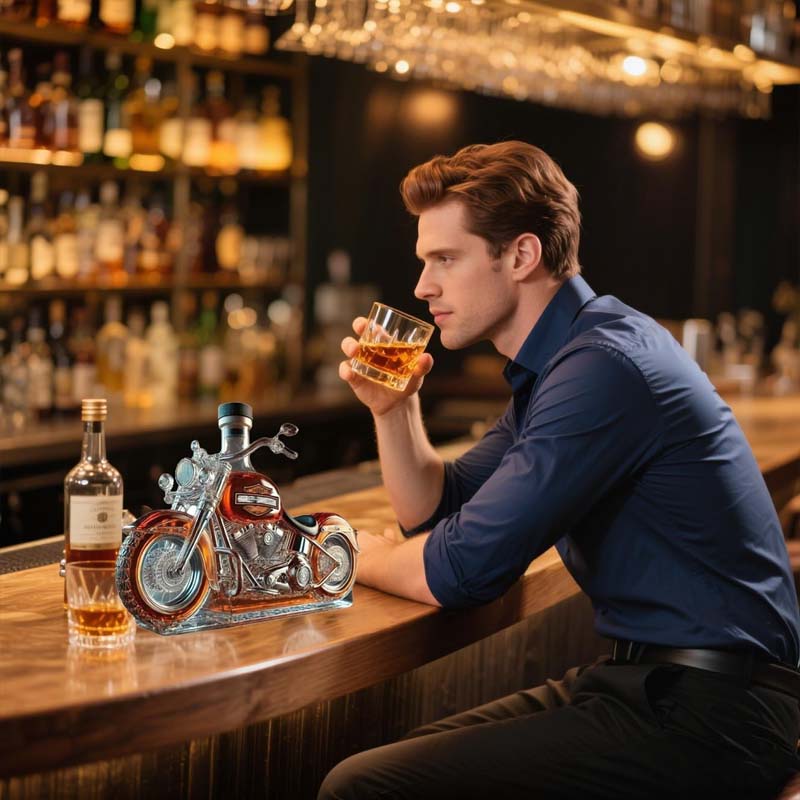 Iron Spirit Decanter™ - Het Statement Dat Je Thuisbar Verdient
