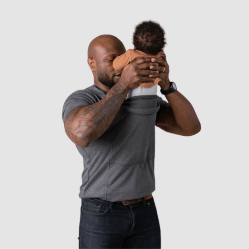 SnuggleShirt™ - Moeiteloze Hechting voor Actieve Ouders van Vandaag
