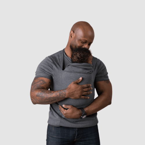 SnuggleShirt™ - Moeiteloze Hechting voor Actieve Ouders van Vandaag