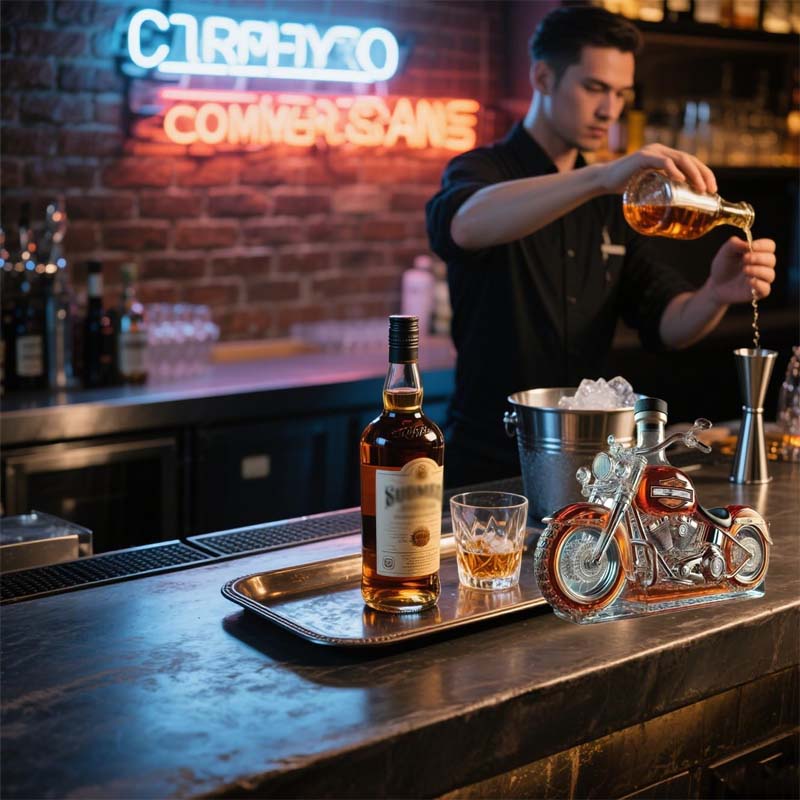 Iron Spirit Decanter™ - Het Statement Dat Je Thuisbar Verdient