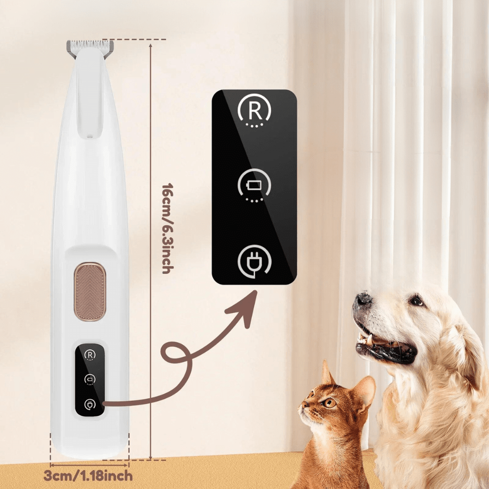 GroomBuddy™ – De Ultieme Trimmer voor een zachte en gladde Vacht