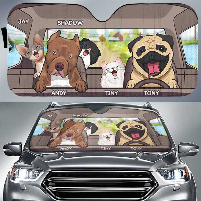 PawsNPlayShade™ - Hou Koel Wat Je Liefhebt: Kinderen, Huisdieren & Dashboard