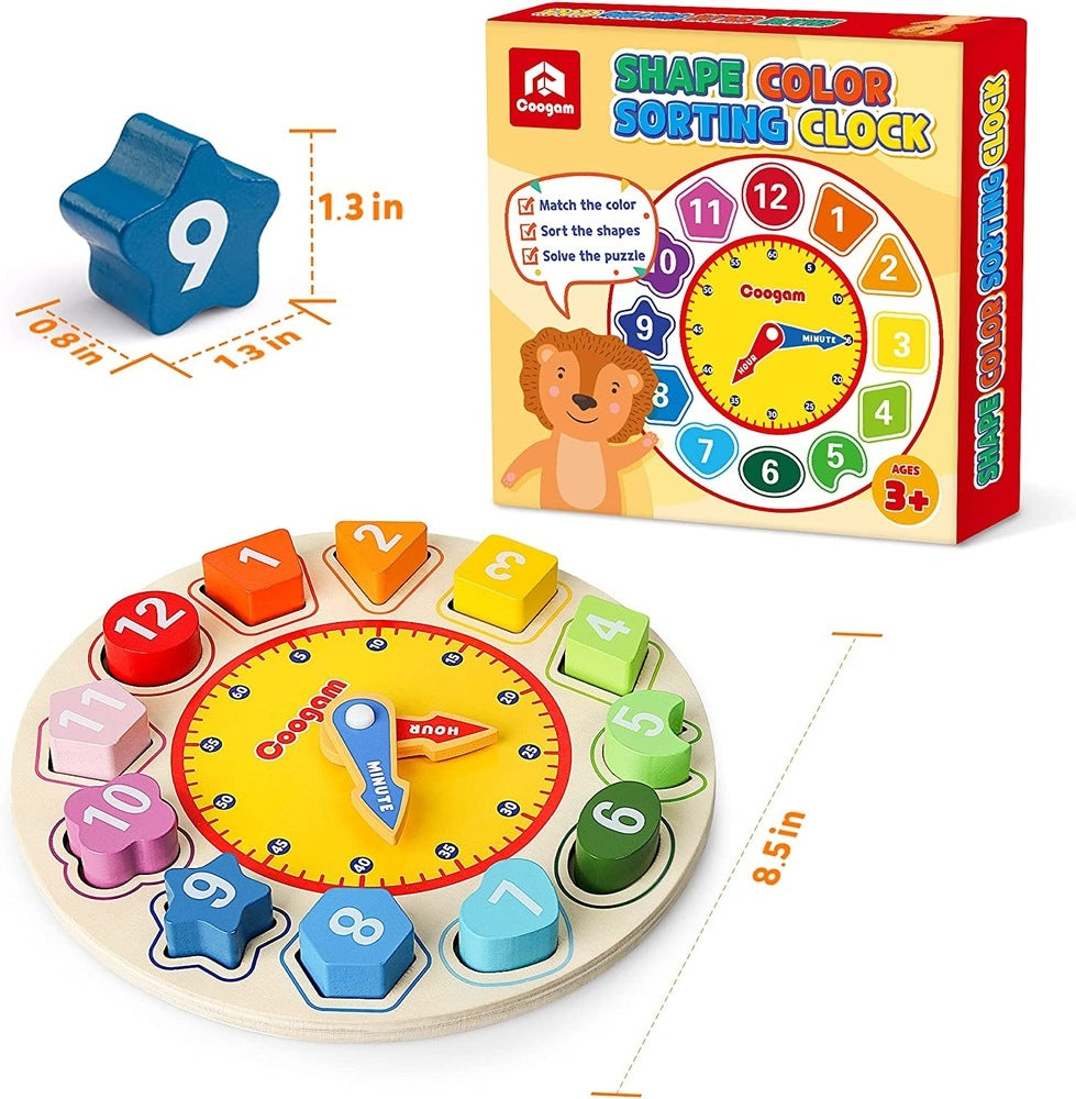 Woods™ - Spelenderwijs leren klokkijken - Klokspel