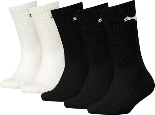 PUMA Crew uniseks-kind sokken 5-Pack