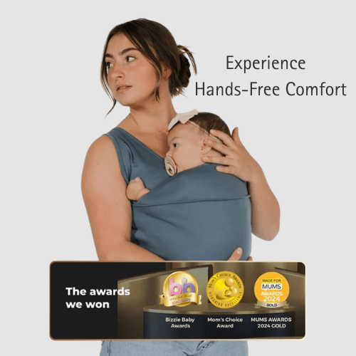 SnuggleShirt™ - Moeiteloze Hechting voor Actieve Ouders van Vandaag