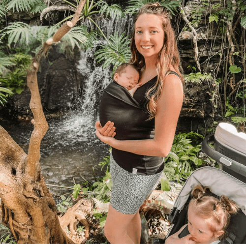 SnuggleShirt™ - Moeiteloze Hechting voor Actieve Ouders van Vandaag