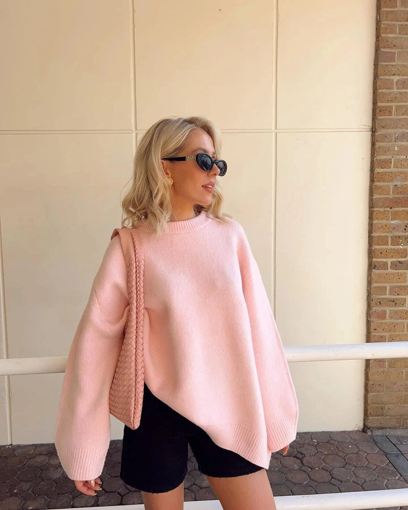 Marlot™ | Comfortabele Roze Sweater