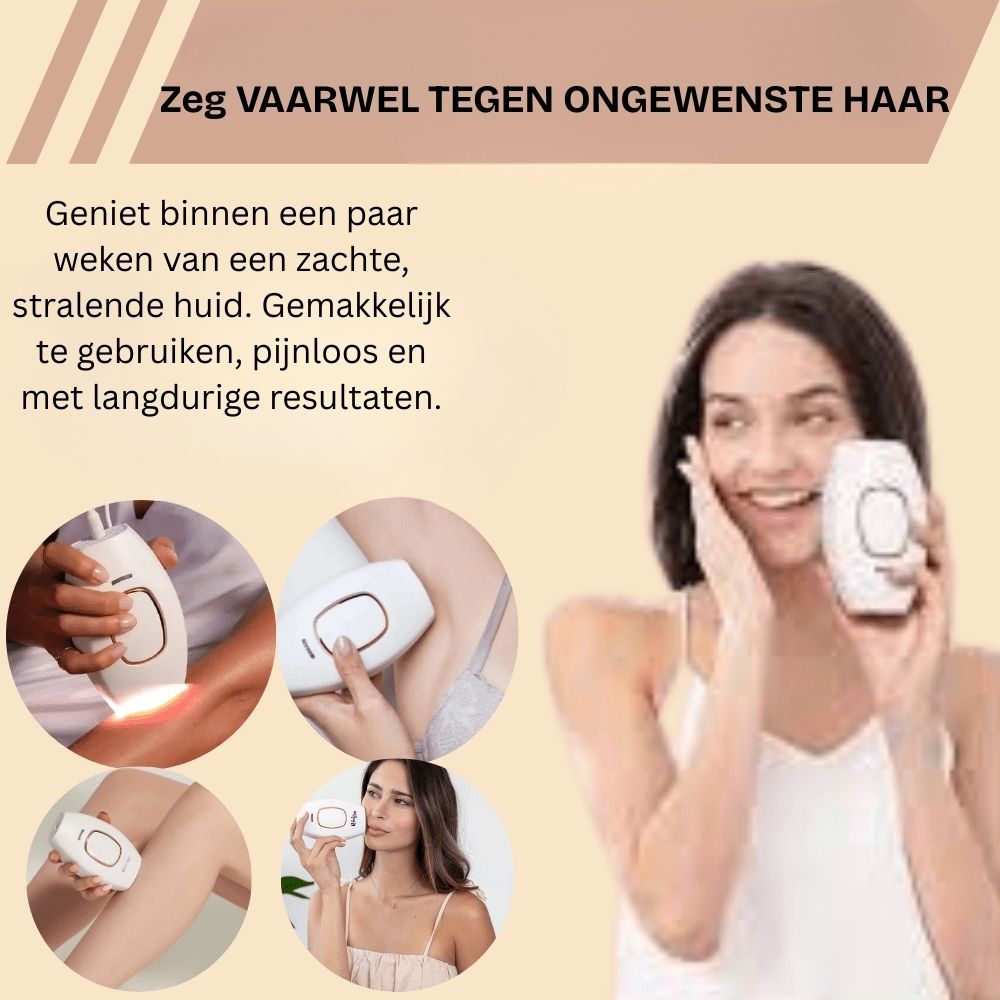 VelvetBeam IPL™ - Professionele Salonresultaten Zonder Tijd of Kosten