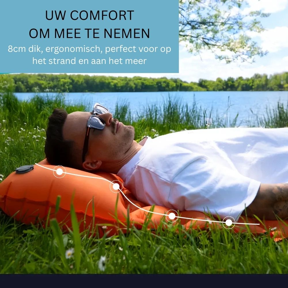 TurboMat™ - Bliksemsnelle Opblaas Voor Ultieme Outdoor Vrijheid