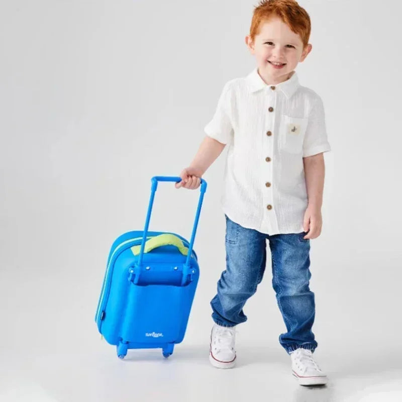 Genuine Australian Smiggle Blue Dinosaur Backpack, Medium Hat Backpack, Children'S Backpack, Suitcase, Juice Cup, Straw Cup