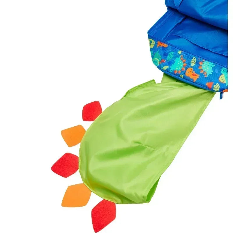 Genuine Australian Smiggle Blue Dinosaur Backpack, Medium Hat Backpack, Children'S Backpack, Suitcase, Juice Cup, Straw Cup