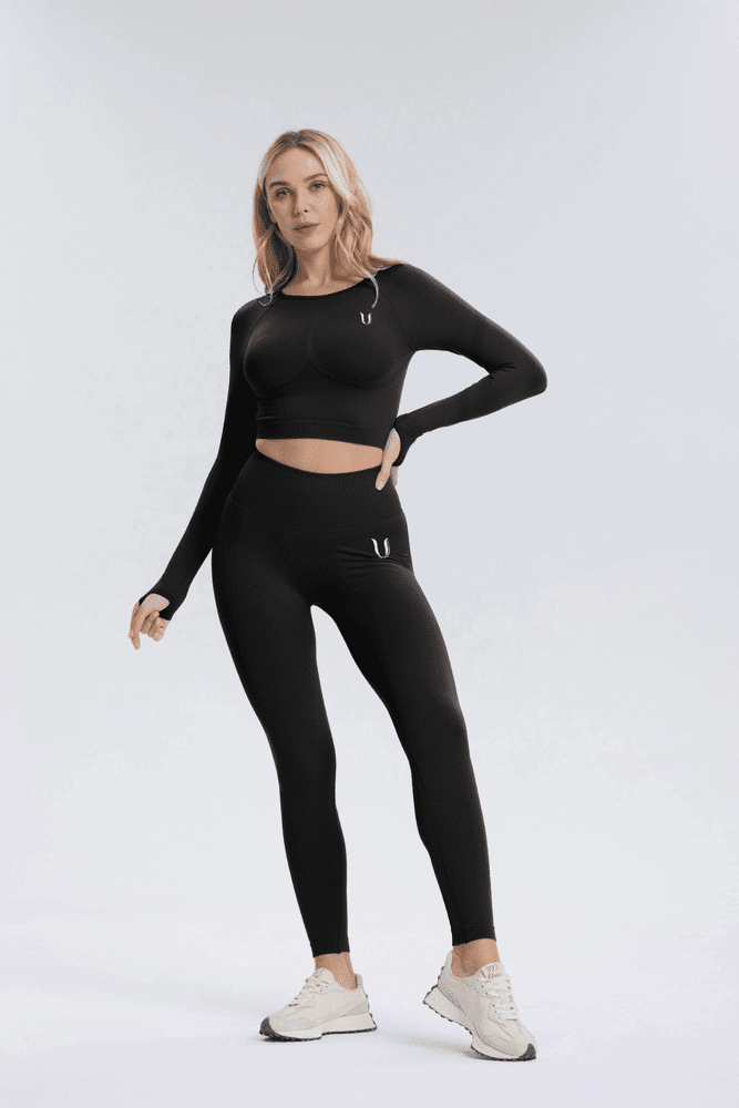 Livia | Premium Scrunch Legging - Zwart