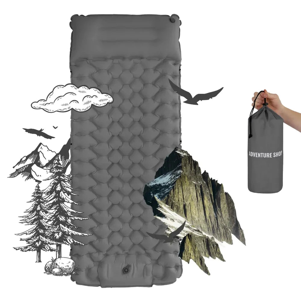 TurboMat™ - Bliksemsnelle Opblaas Voor Ultieme Outdoor Vrijheid