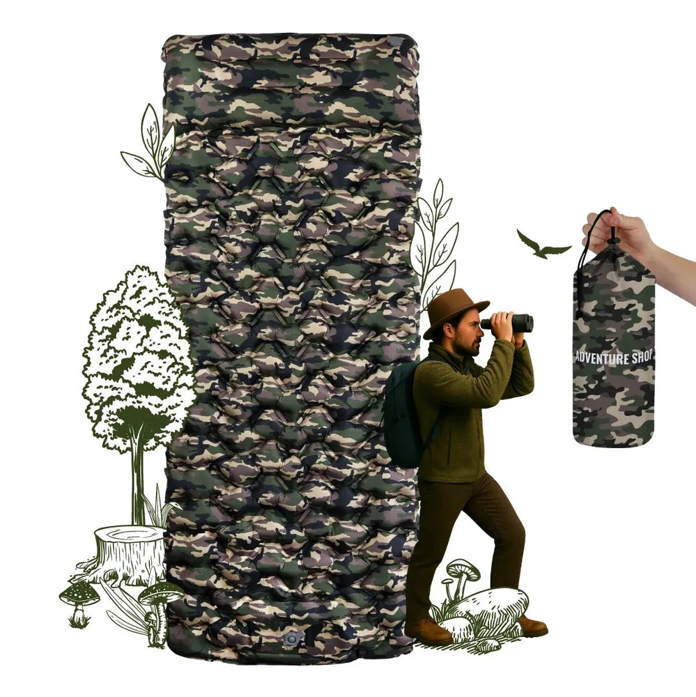TurboMat™ - Bliksemsnelle Opblaas Voor Ultieme Outdoor Vrijheid