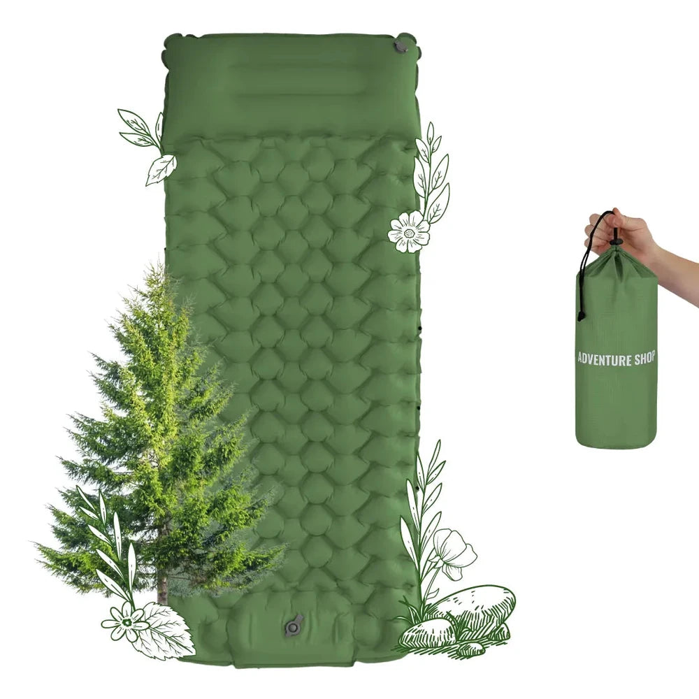 TurboMat™ - Bliksemsnelle Opblaas Voor Ultieme Outdoor Vrijheid