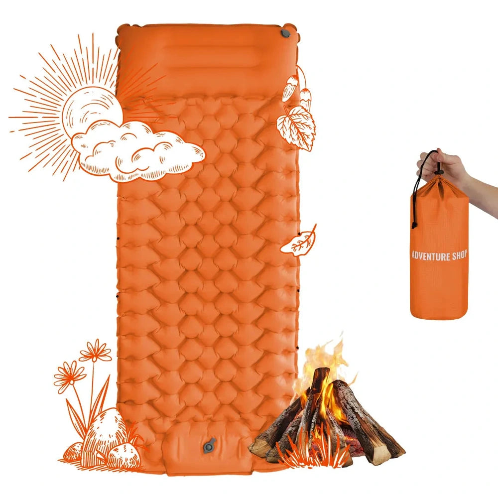 TurboMat™ - Bliksemsnelle Opblaas Voor Ultieme Outdoor Vrijheid