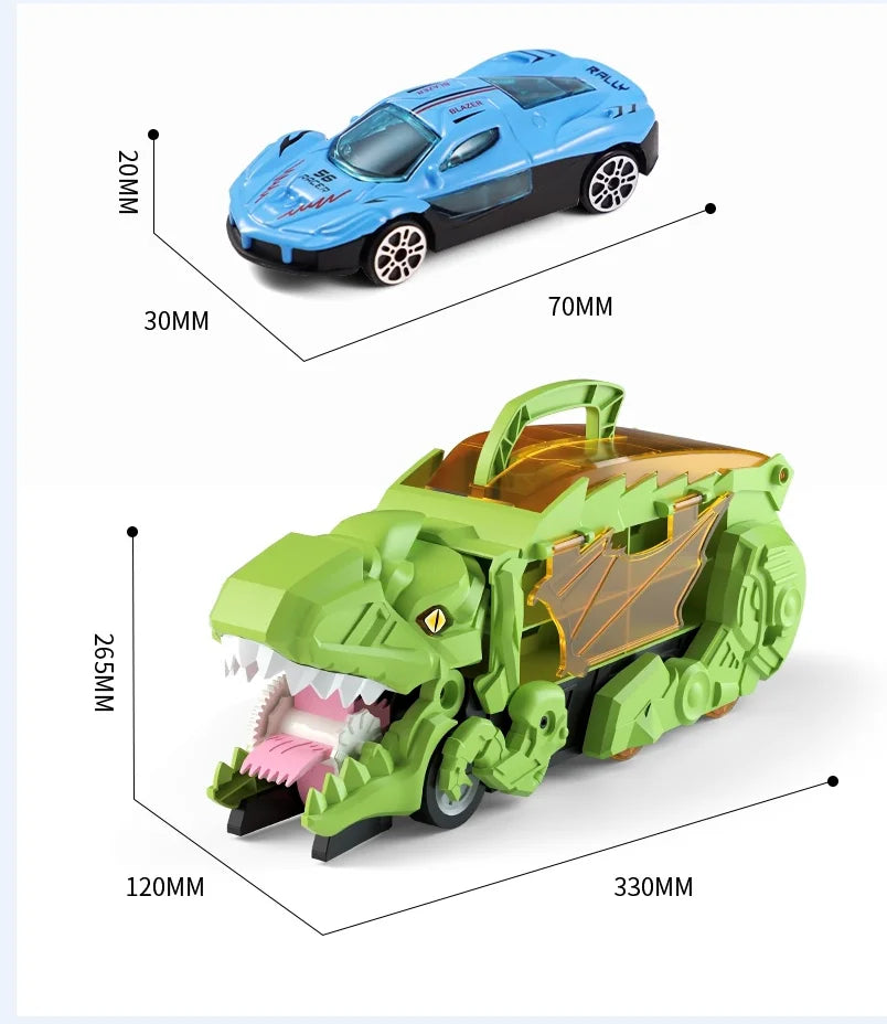 DinoGarage™ - De brullende oplossing voor rommelige kamers en verveelde kinderen!