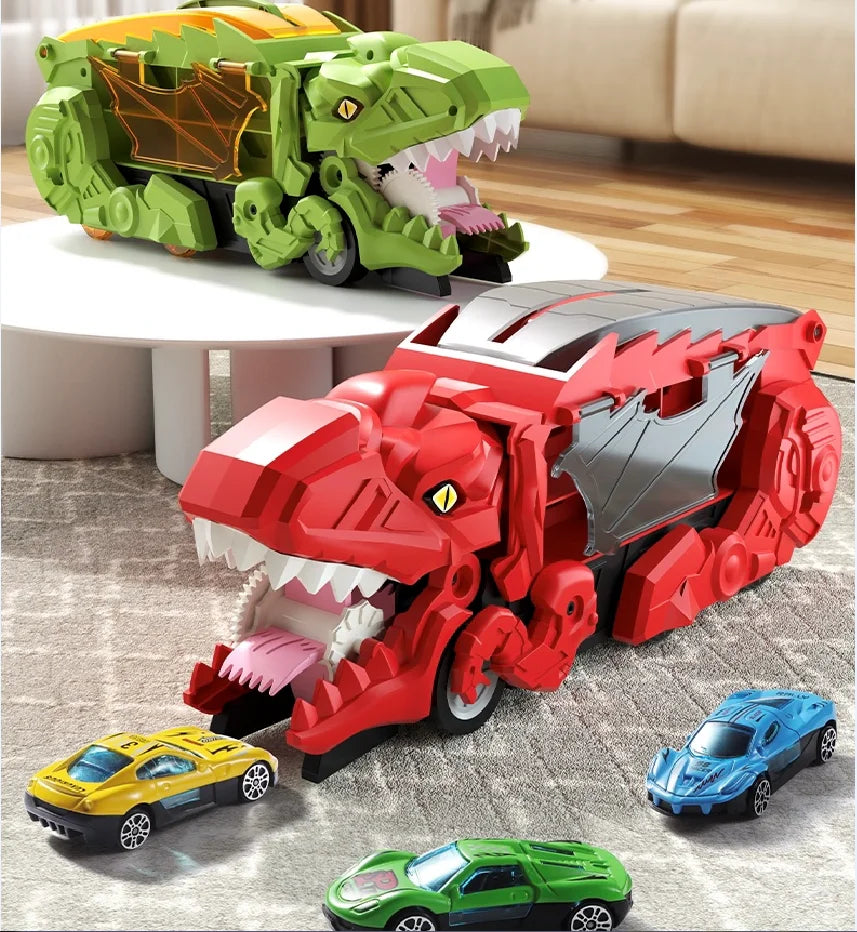DinoGarage™ - De brullende oplossing voor rommelige kamers en verveelde kinderen!