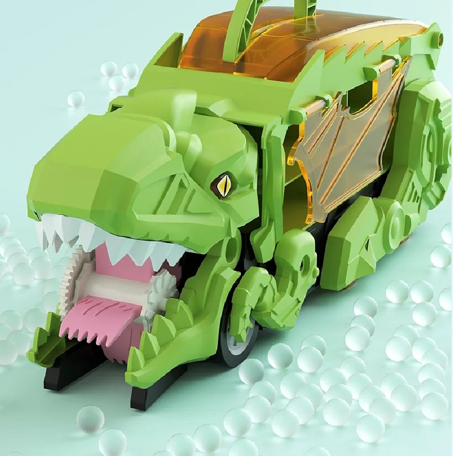 DinoGarage™ - De brullende oplossing voor rommelige kamers en verveelde kinderen!
