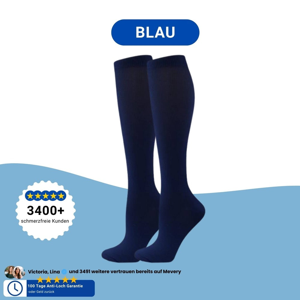 CircuFlow Compressiekousen™ - Medische Kwaliteit Verlichting voor Verpleegsters, Reizigers en Zwangere Vrouwen