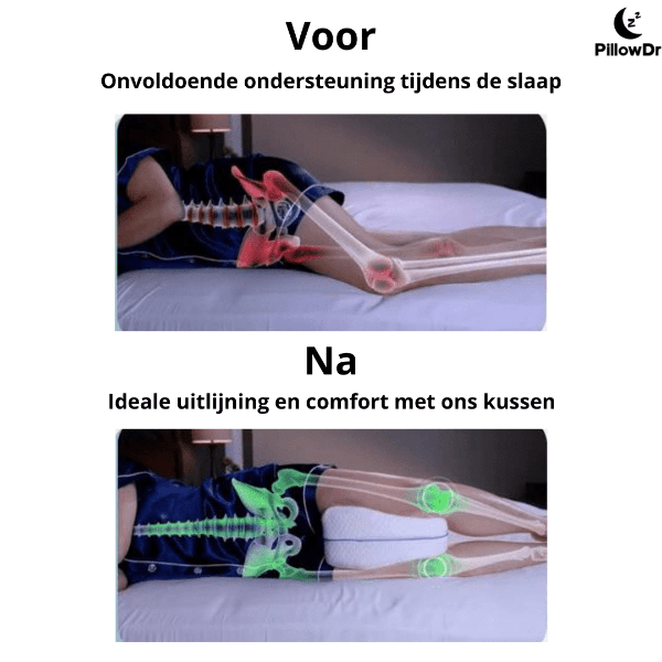 PillowDr Orthopedisch Kniekussen