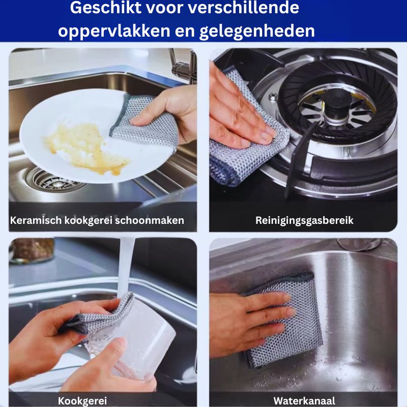 MasterWipe™ - 3X Sterker Dan Staalwol, Gaat 10X Langer Mee