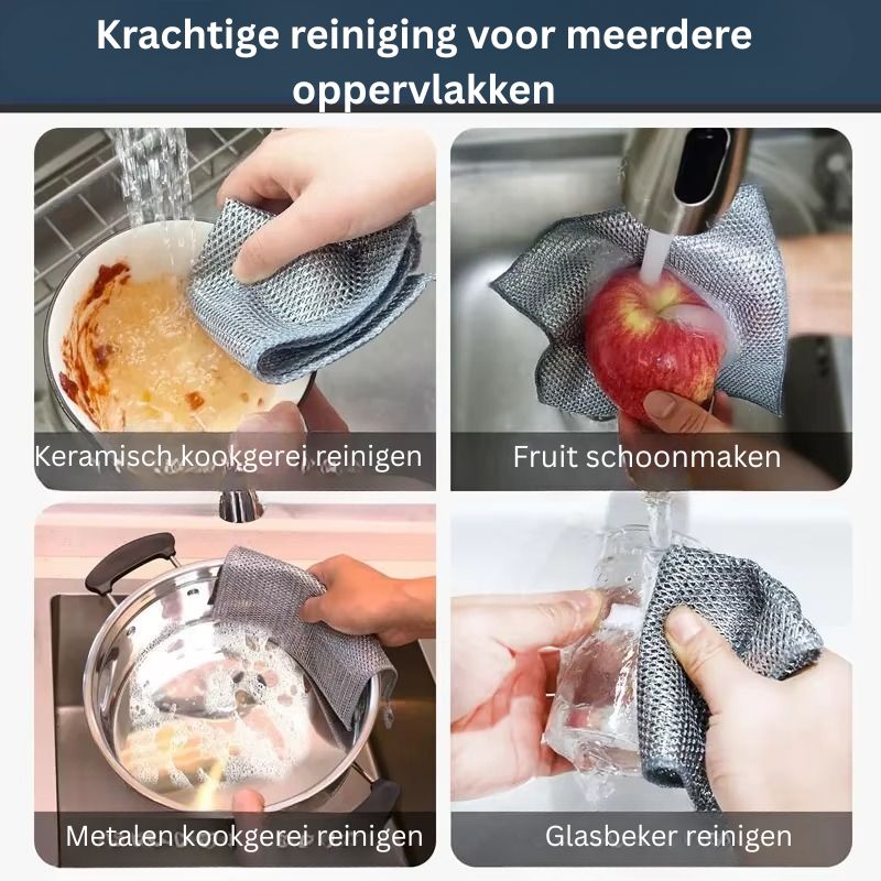 MasterWipe™ - 3X Sterker Dan Staalwol, Gaat 10X Langer Mee