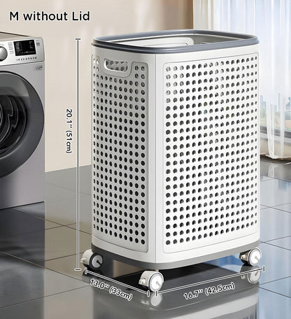 LaundryGlide Bin™ - Een Week Vol Kleding, Geen Rugpijn, Maximale Stijl