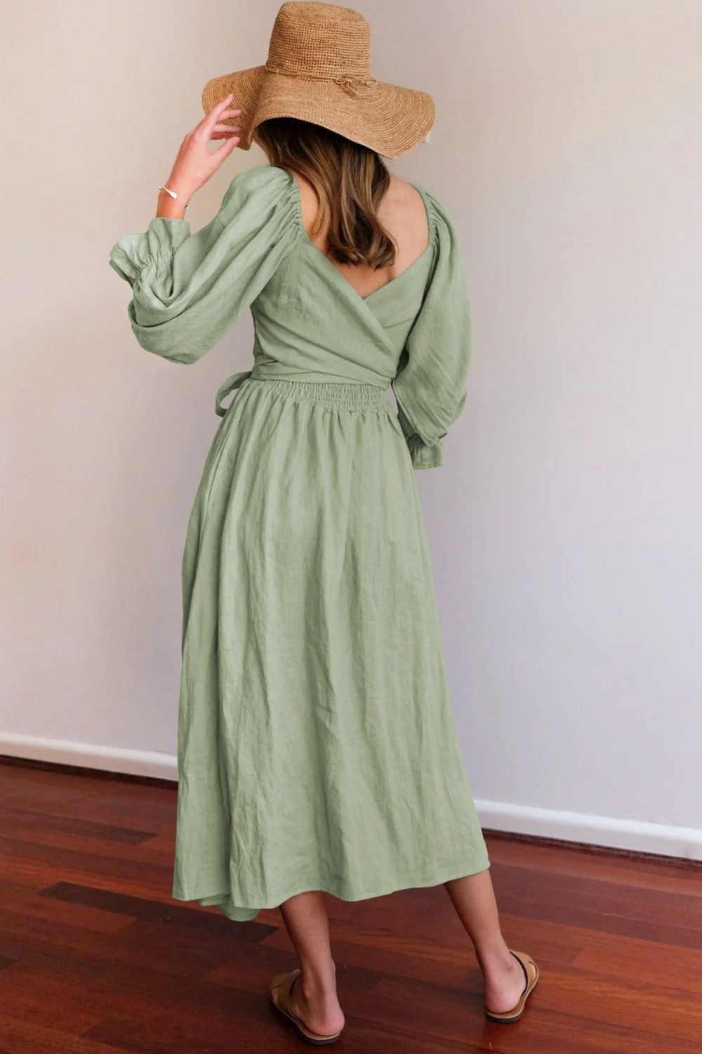 Miliy | French Ruffle Sleeve Dress