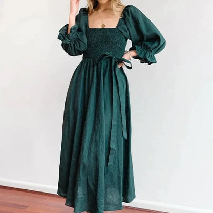 Miliy | French Ruffle Sleeve Dress