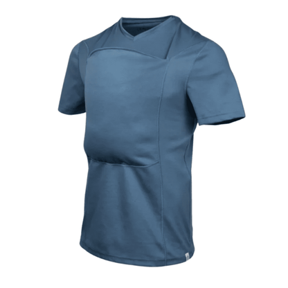 SnuggleShirt™ - Moeiteloze Hechting voor Actieve Ouders van Vandaag