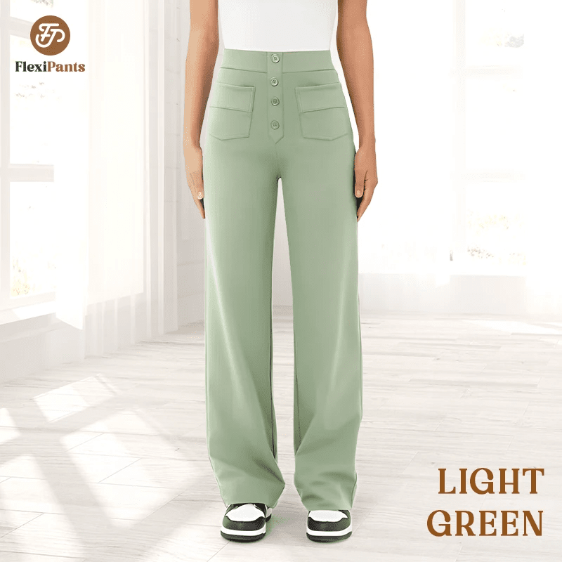 ✈️ Koop 2 en krijg gratis verzending ✈️💥Uitverkoop 49% korting🔥 Casual High Waist Stretch Broek voor dames