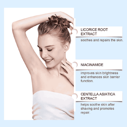 Smoothing Solution treatment against ingrown hairs