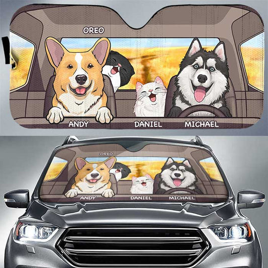 PawsNPlayShade™ - Hou Koel Wat Je Liefhebt: Kinderen, Huisdieren & Dashboard