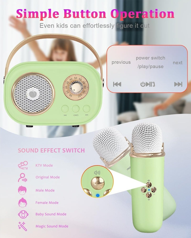 MiniStar Karaoke™ - Bouw Zelfvertrouwen Terwijl Je Herinneringen Creëert Voor Het Leven