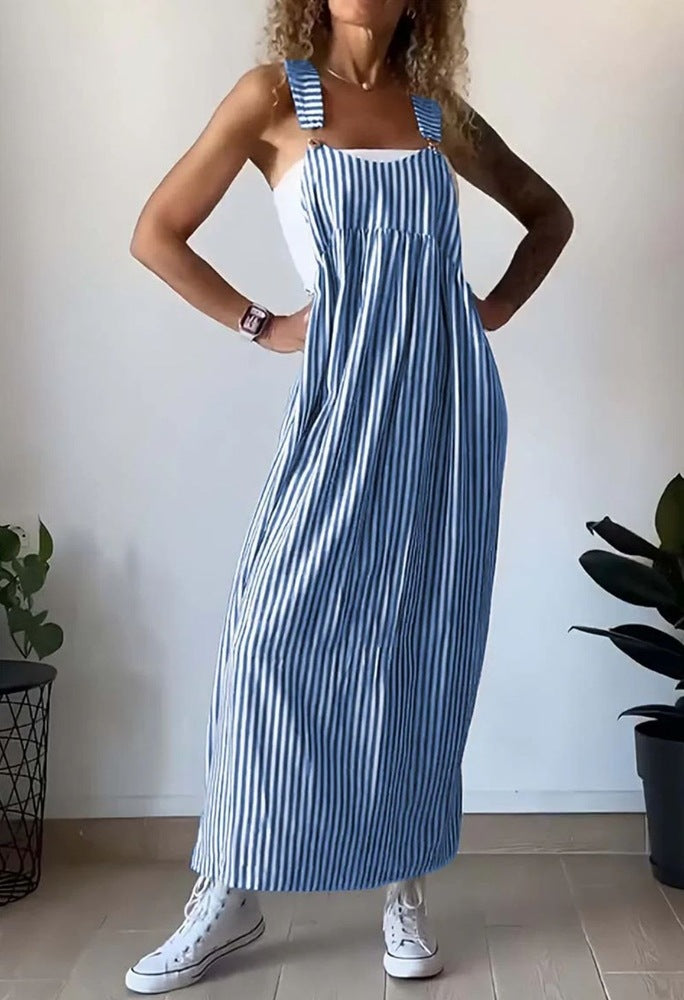 Eden | Casual Striped Jumpsuit