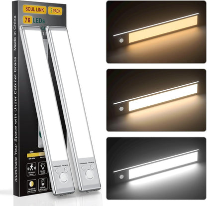 Glowvy™ Motion Sensor Light Bar - Rechargeable Illumination That Lights Up Life’s Dark Corners