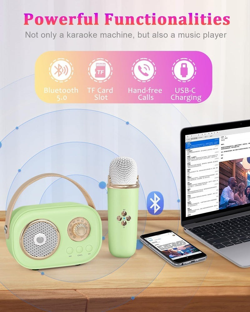MiniStar Karaoke™ - Bouw Zelfvertrouwen Terwijl Je Herinneringen Creëert Voor Het Leven
