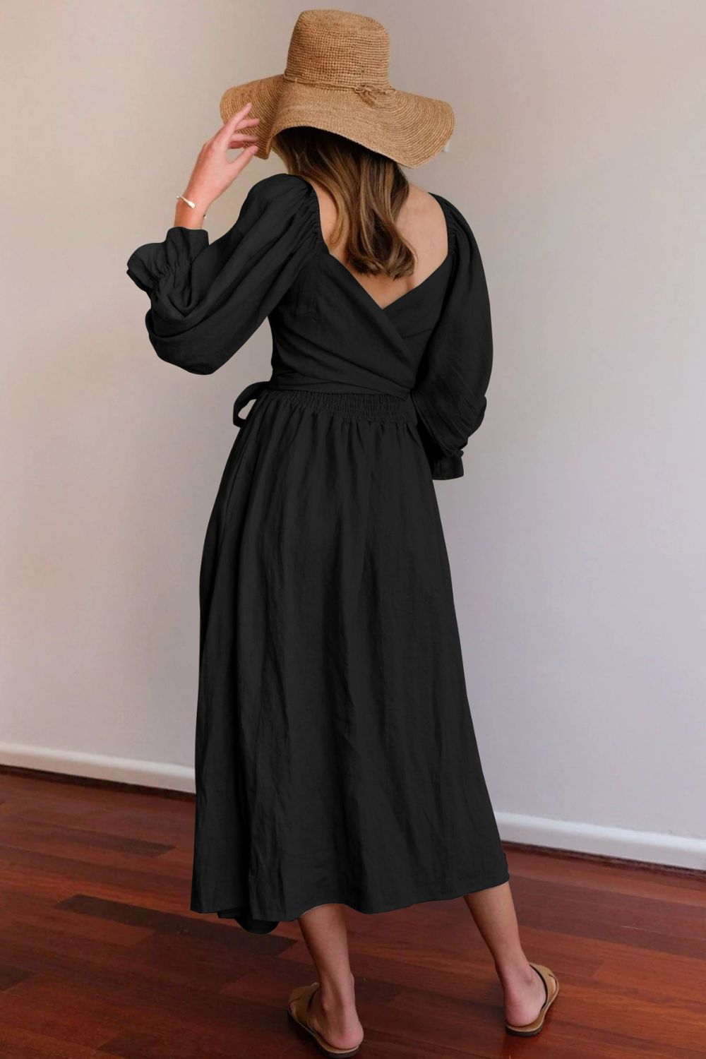 Miliy | French Ruffle Sleeve Dress