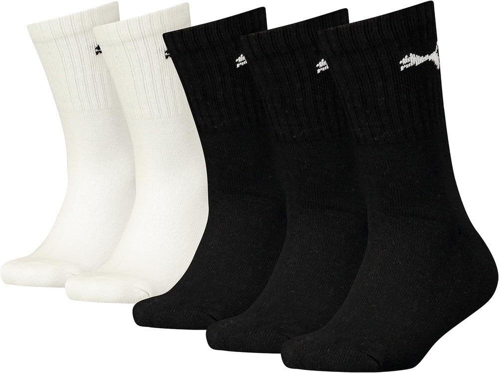 PUMA Crew uniseks-kind sokken 5-Pack