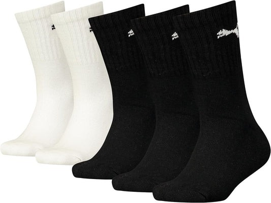 PUMA Crew uniseks-kind sokken 5-Pack