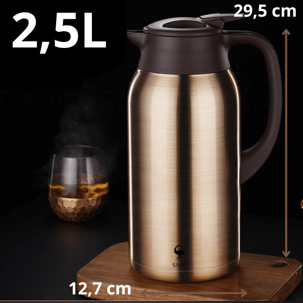 COPPER'on Hotpot - 48u+ isolatie - Incl. geïntegreerd filter