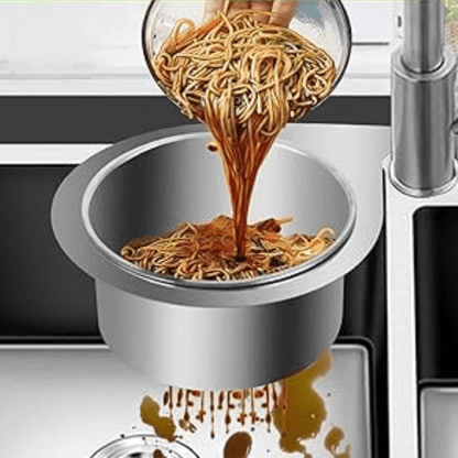 Globetrek° SinkStrainer 1+1 GRATIS: Roestvrij Filter Zwaan Stijl Spoelbak Zeef