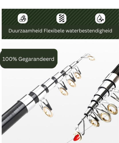 PowerFold Rod™ - Ontvouw Avontuur, Berg Rommel Op, Vis Waar Je Maar Wilt