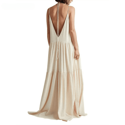 Serena™ Premium Maxi-Jurk: Gratie en Comfort in Één