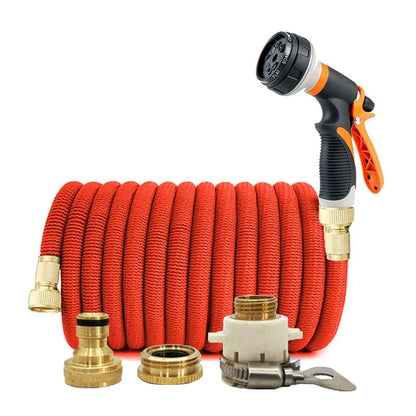 MicroHose™ Expandable Water Hose with Thumb Spray Nozzle