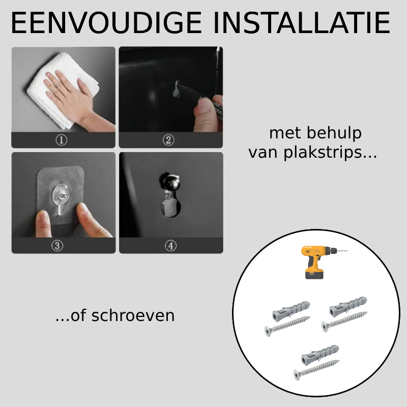 ElegantEssentials™ Toiletrol Houder - Ontdek Functionele Elegantie