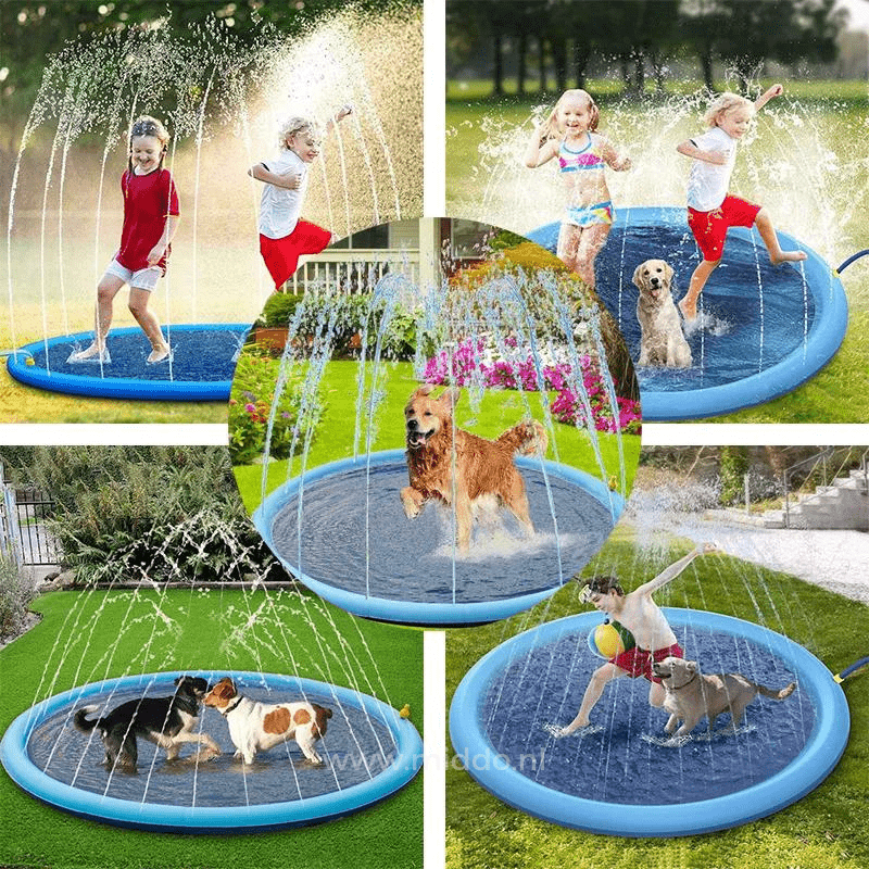 SplashZone™: Verkoelend Waterplezier voor Kinderen en Huisdieren!